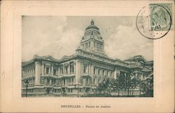 Bruxelles - Palais de Justice Postcard