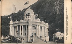 Pavilion of the Federal District, National Exhibition of 1908 Postcard