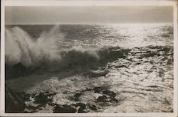 Sea Landscape on the Chilean Shores, Ministerio de Fomento Postcard Postcard Postcard