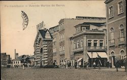 Avenida Martins de Barros Pernambuco, Brazil Postcard Postcard Postcard