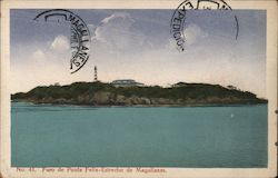 Faro de Punta Felix-Estrecho de Magallanes Postcard