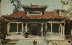 Chinese temple Shanghai, China Postcard Postcard Postcard