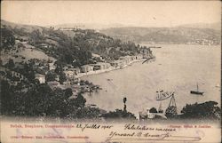 Bebek, Bosphore, Constantinople Turkey Greece, Turkey, Balkan States Postcard Postcard Postcard