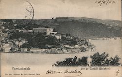 Constantinople Vue de Candiilli (Bosphore) Postcard