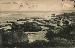 Amanzimtoti - Natal South Africa Postcard Postcard Postcard