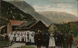 Hilsen fra Norge, Bryllup Norway Postcard Postcard Postcard