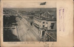 Calle de San Carlos Postcard