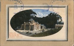 Pabellon de Bellas Artes, Exposicion 1910 Postcard