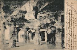 Main Cave, Elephanta Elephanta Island, India Postcard Postcard Postcard