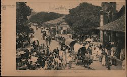 Street Scene Postcard