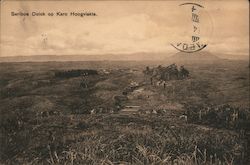 Seriboe Dolok op Karo Hoogvlakte Indonesia Postcard Postcard Postcard