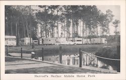 Harrod's Harbor Mobile Home Park Alabama Postcard Postcard Postcard