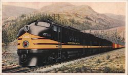 Northern Pacific Locomotive Locomotives Postcard Postcard Postcard