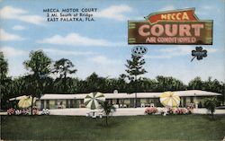 Mecca Motor Court Postcard