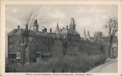 Maine General Hospital Portland, ME Postcard Postcard Postcard