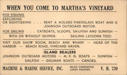 Machine & Marine Service, Inc. Postcard