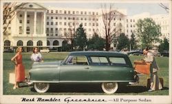 Nash Rambler Greenbriar - All Purpose Sedan Cars Postcard Postcard Postcard