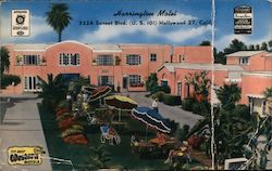 Harrington Motel Postcard