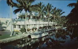 Ramsdell Apartments on Himmarshee Canal Fort Lauderdale, FL Postcard Postcard Postcard