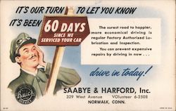 Saabye & Harford, Inc. Norwalk, CT Postcard Postcard Postcard