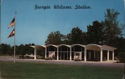 Georgia Welcome Station Savannah, GA Postcard Postcard Postcard