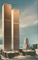 New York City - The World Trade Center Postcard Postcard Postcard