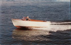 Pembroke Outboard Sea Skiff 17 Postcard