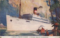 Great White Fleet, United Fruit Company Postcard