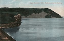 Dominion Atlantic Railway Cape Blomidon, NS Canada Nova Scotia Postcard Postcard Postcard