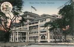 Moana Hotel, Waikiki Honolulu, HI Postcard Postcard Postcard