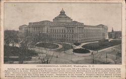 Congressional Library Postcard