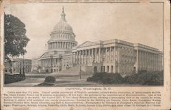 United States Capitol Postcard