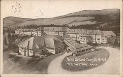 New Grand Canyon Hotel Yellowstone National Park, WY Postcard Postcard Postcard