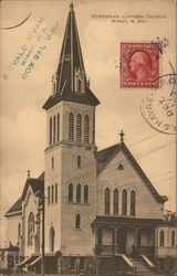 Norwegian Lutheran Church Minot, ND Postcard Postcard Postcard