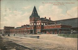 New York Central and Hudson River Railroad Depot Rochester, NY Postcard Postcard Postcard