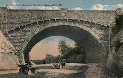 Fifteenth Street Bridge at Blue River Kansas City, MO Postcard Postcard Postcard