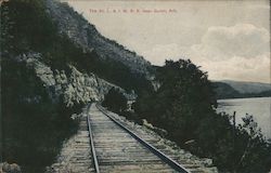 The St. L. and I. M. R. R. near Gulon, Ark. Guion, AR Trains, Railroad Postcard Postcard Postcard