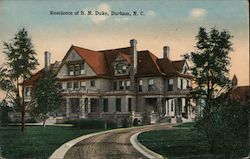 Residence of B.N. Duke Durham, NC Postcard Postcard Postcard