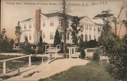 "Thistle Dhu" Residence of James Barber Pinehurst, NC Postcard Postcard Postcard