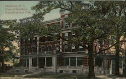 View of Southern Manufacturers Club Postcard