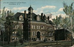 A & M College for Colored People Greensboro, NC Postcard Postcard Postcard