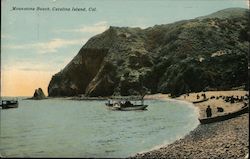 Moonstone Beach Santa Catalina Island, CA Postcard Postcard Postcard