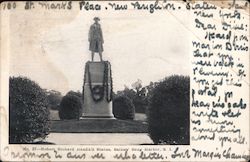 Robert Richard Randall Statue, Sailors' Snug Harbor, Staten Island New York, NY Postcard Postcard Postcard