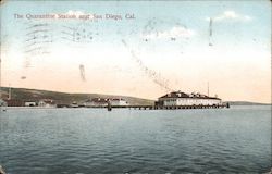 The Quarantine Station Near San Diego, CA Postcard Postcard Postcard