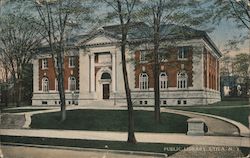 Public Library Postcard