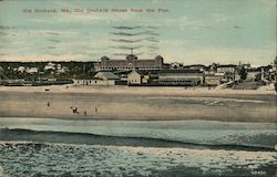 Old Orchard House From the Pier Old Orchard Beach, ME Postcard Postcard Postcard