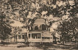 Residence of Frank L. Bacon, Nameoke Park, Long Island Postcard