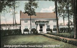 Front View "Inniscara" Saratoga Home of Chauncey Olcott Saratoga Springs, NY Postcard Postcard Postcard