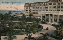 Royal Palm Hotel, North Side Postcard