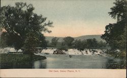 Old Dam, Dover Plains, N.Y. Postcard